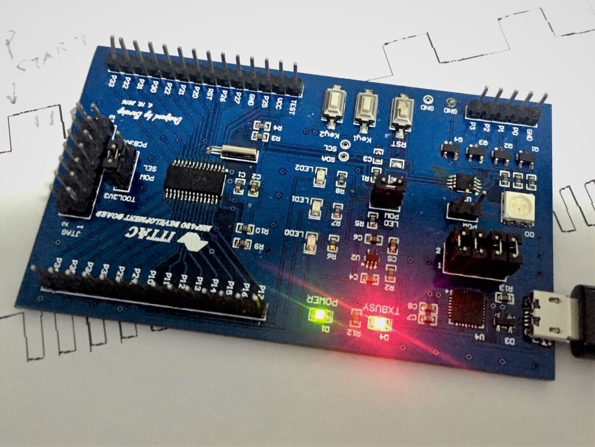 Assembled development board