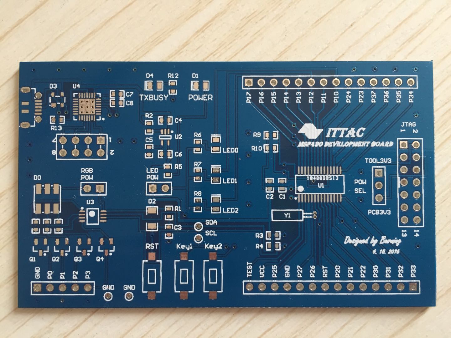 Bare development board
