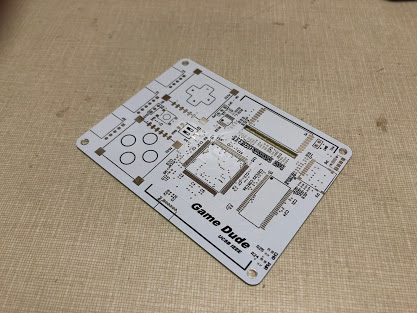 Bare console PCB